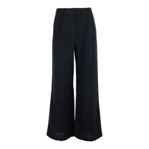 Jc Sophie Women Leon High-Waisted Pants With Hidden Details In Black For Women
